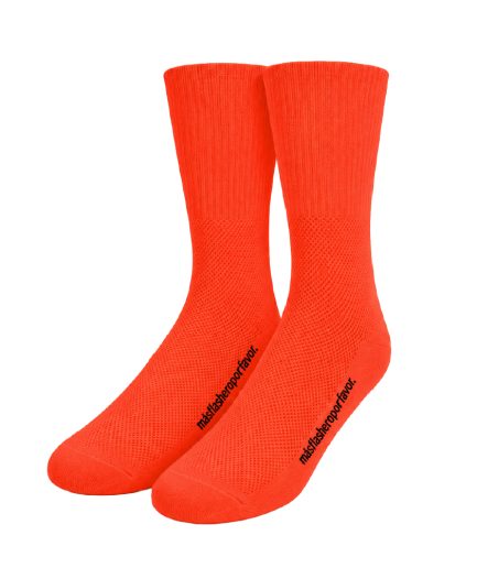 Medias MAFLA Naranja Neon