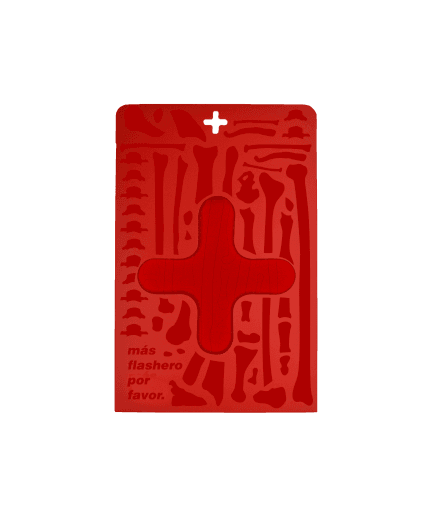 SKINS REFLEX HUESOS ROJO