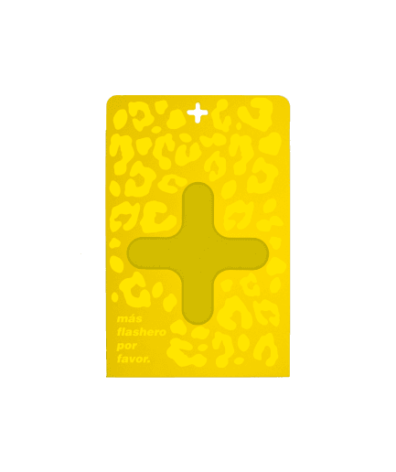 SKINS REFLEX ANIMAL PRINT AMARILLO
